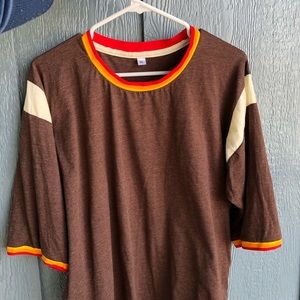 CAMP brand ringer tee 70s XL